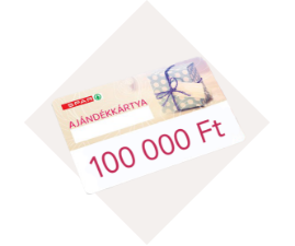 Spar ajándékutalvány