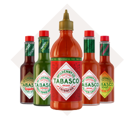 Tabasco szószok